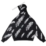 Hellstar Black Graffiti Zip Up Hoodie 2