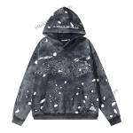 Hellstar Black Graphic Hoodie