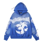 Hellstar Blue Yoga Hoodie