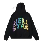 Hellstar Colorful Logo Black Hoodie 2