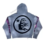 Hellstar Future Grey Flame Hoodie 2