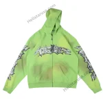 Hellstar Graffiti Zip Up Hoodie