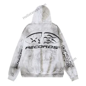 Hellstar Records White Hoodie 2
