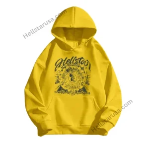 Hellstar Yellow The World Is Yours Hoodie