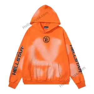 Orange Hellstar Hoodie